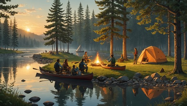 Découvrez les Avantages Inattendus des Vacances en Camping au Bord de l'Eau
