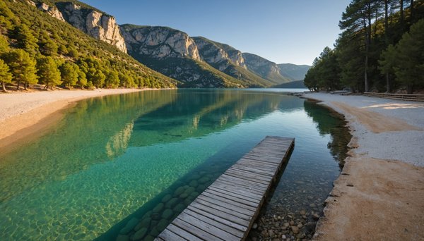 Découvrez le Lac de Sainte-Croix : Eaux Turquoises et Nature Éblouissante au Camping La Farigoulette dans le Verdon